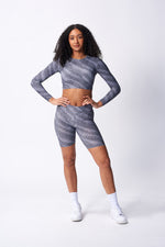 Onyx Scrunch Shorts