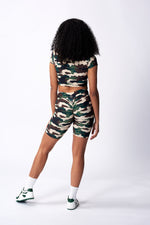 Camo Scrunch Shorts